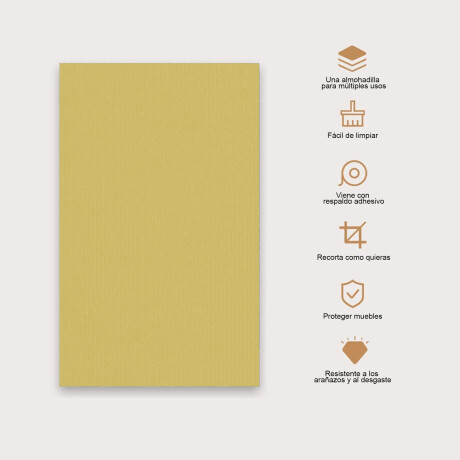 Rascador Gato Adhesivo 100x30cm Protector Muebles Sofá Pared Beige