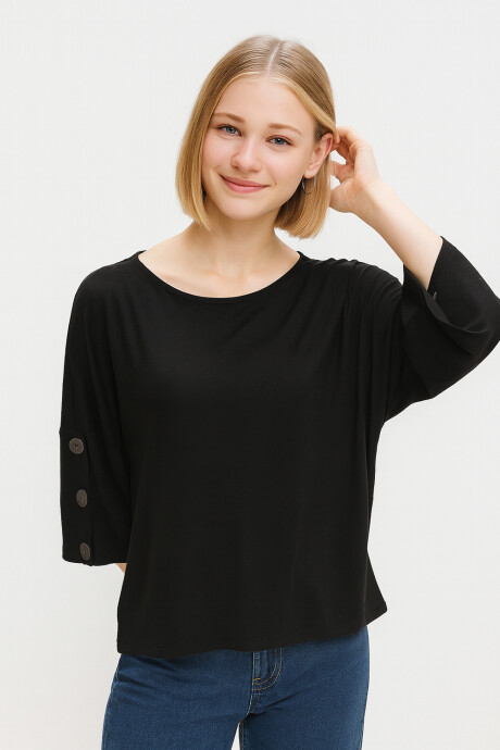 Remera Miky Negro