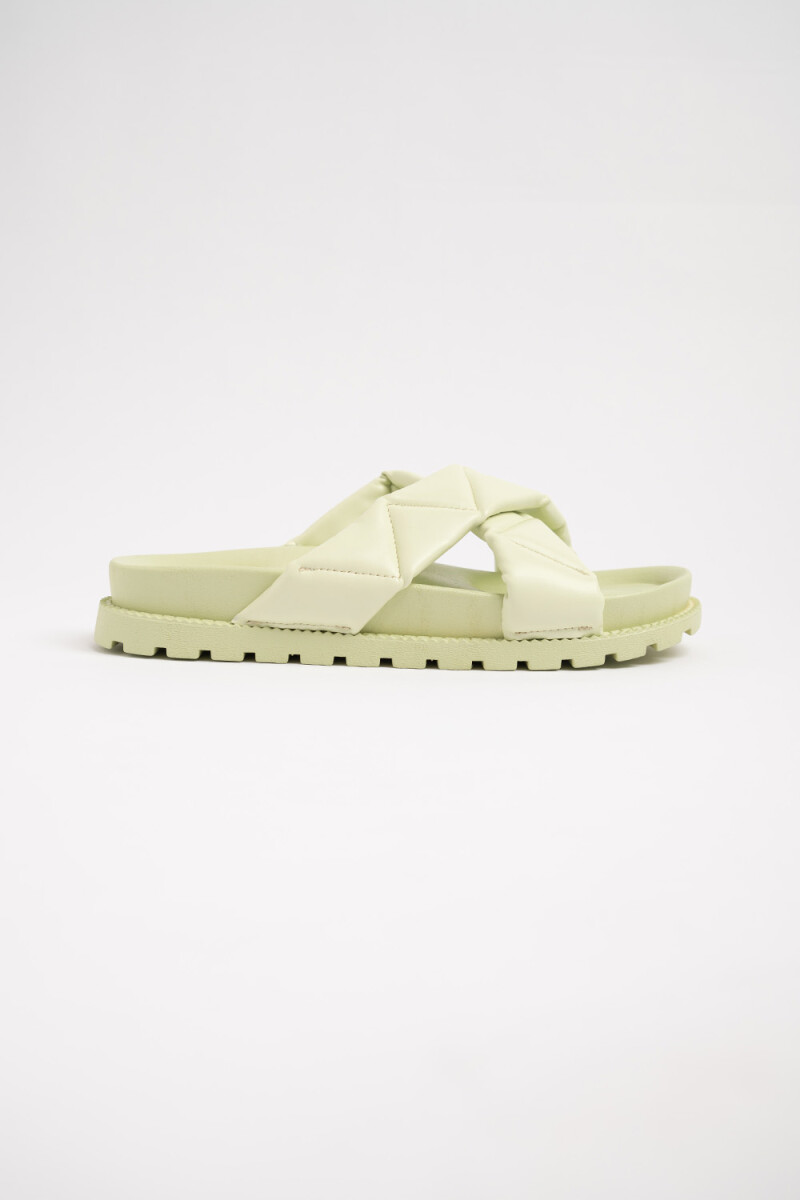 Slipper Verde Pistacho