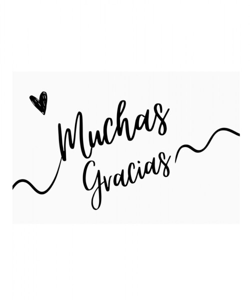 Tarjeta gracias 10x15cm Diseño 3