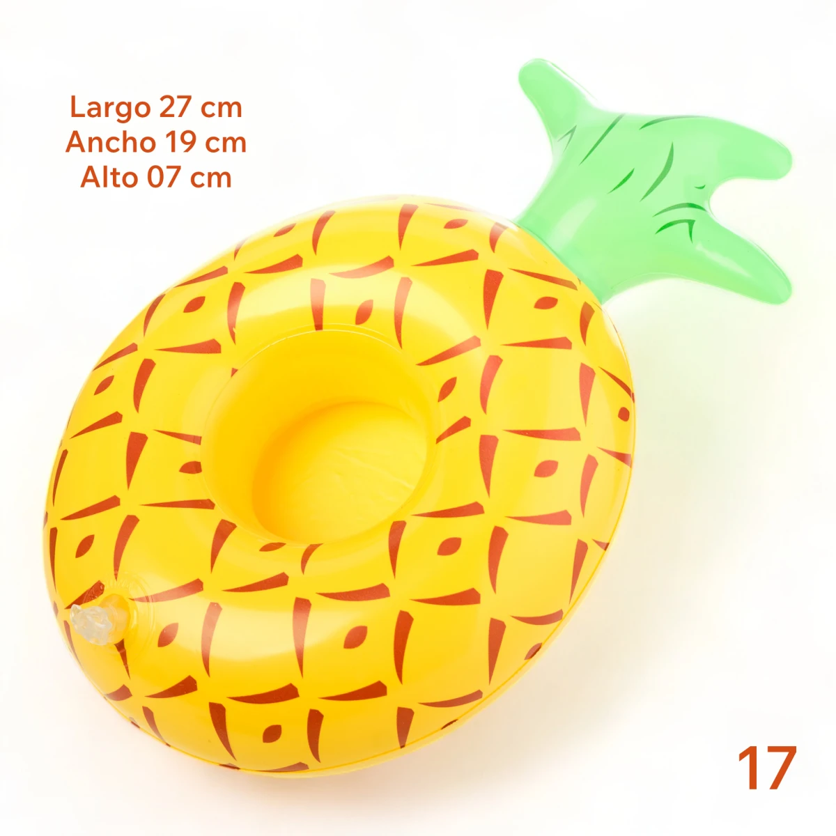 Inflable Posa Vaso Bebida Para Piscina Variedad Diseños 