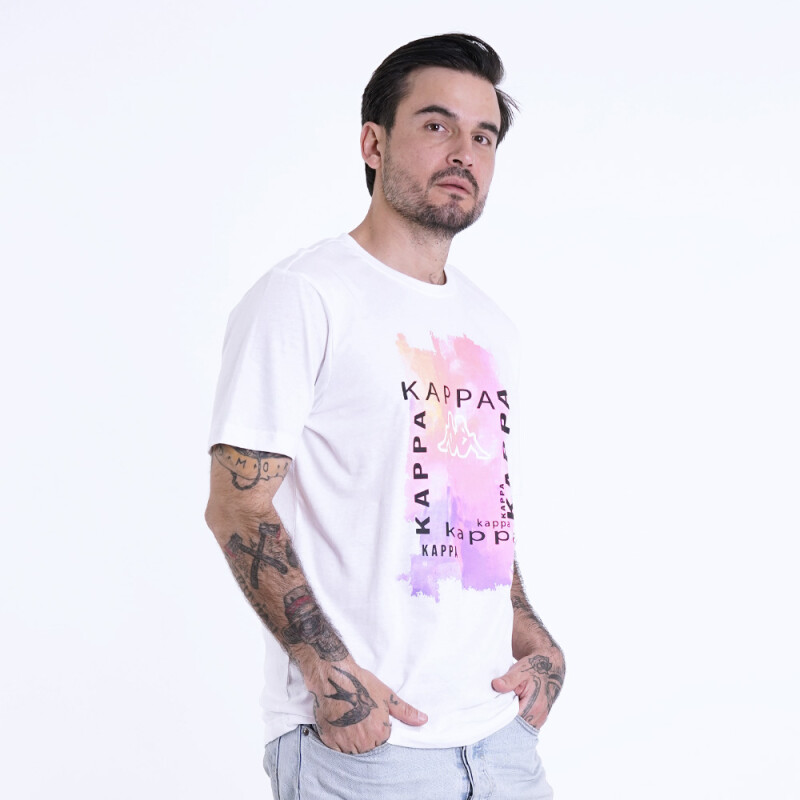 Polo Kappa Emiro Hombre White