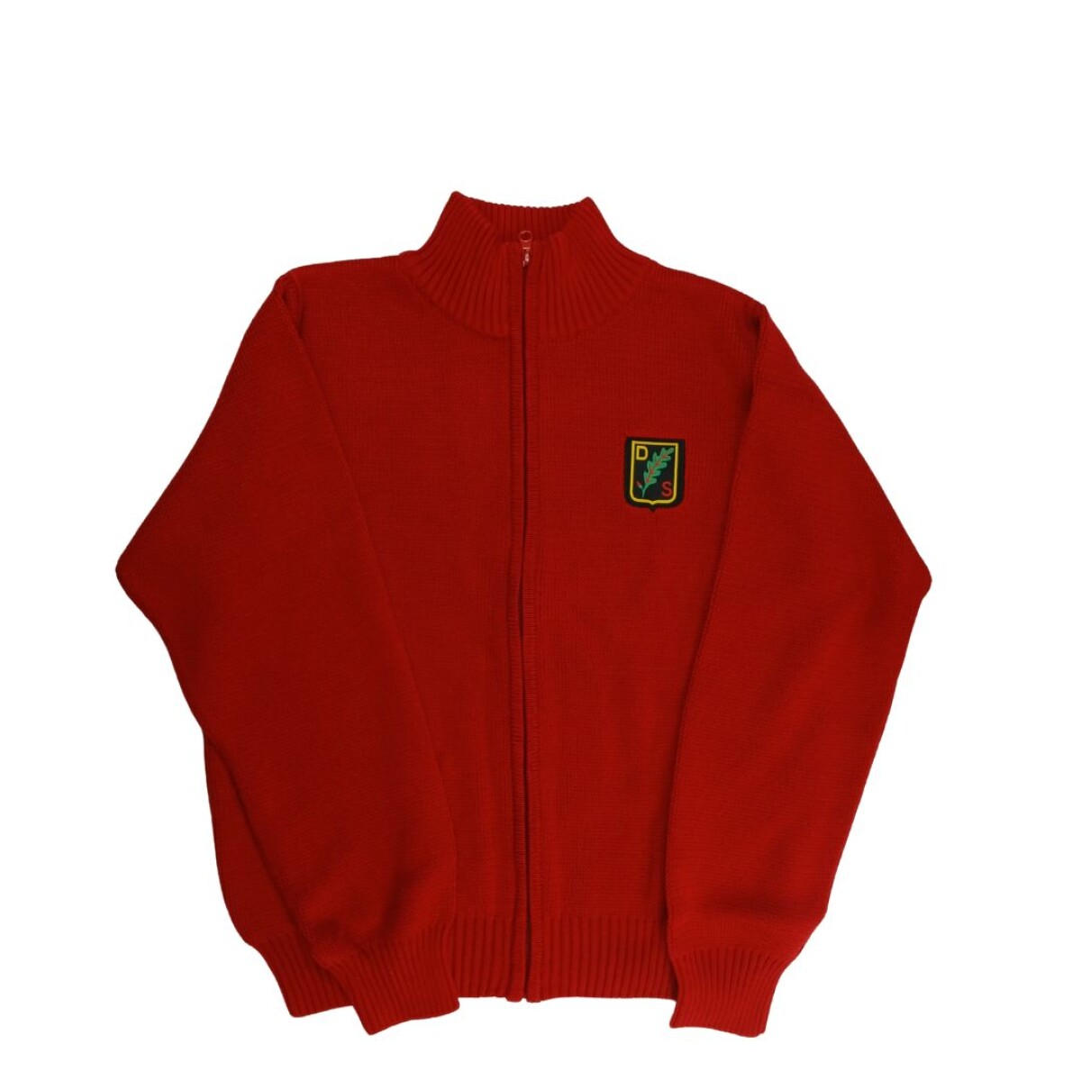 Campera Tejida Colegio Alemán SEC Red