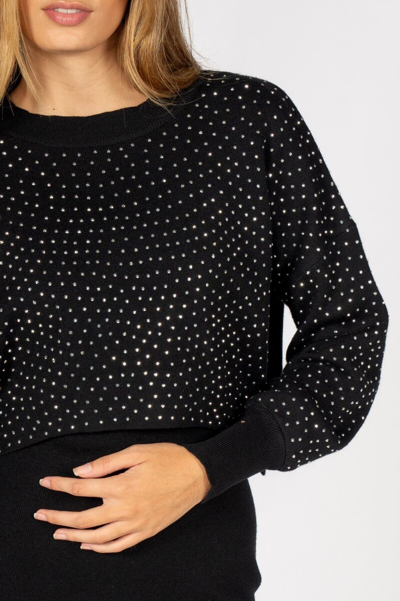 Vestido Sweat Negro