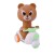 Juguete Interactivo Animales Moto A Fricción Infantil Niños Variante Modelo Oso Verde Agua