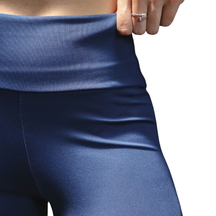 CALZA LYCRA Y POLIAMIDA AZUL