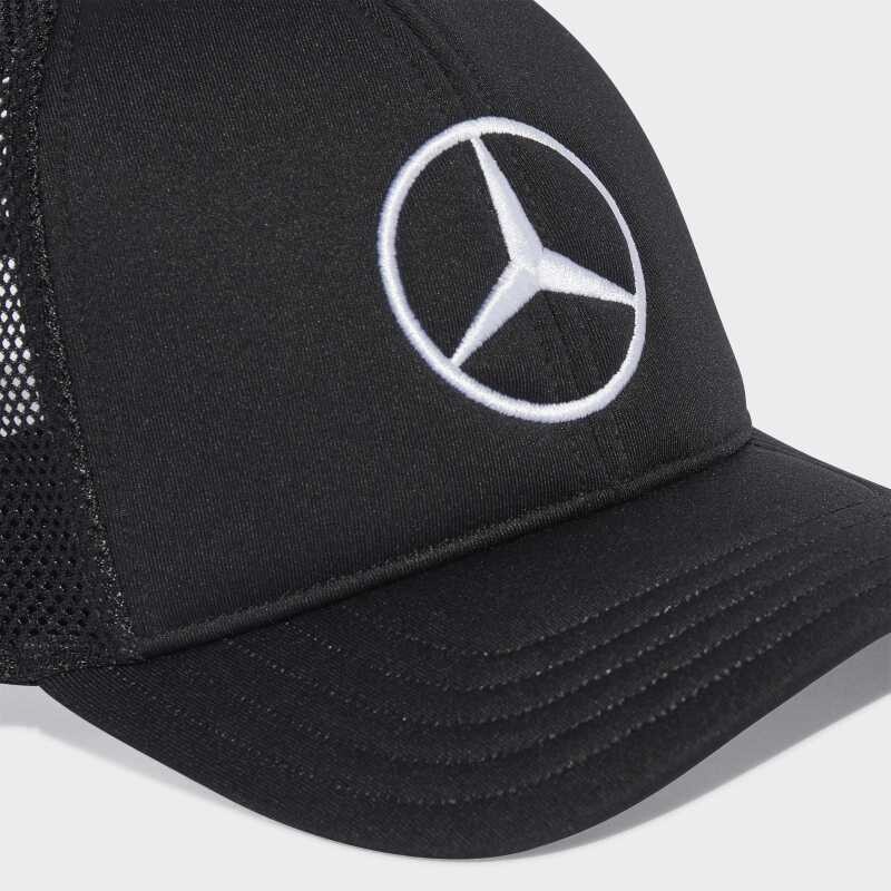 Gorro Adidas Trucker Snapback Star Mercedes Negro