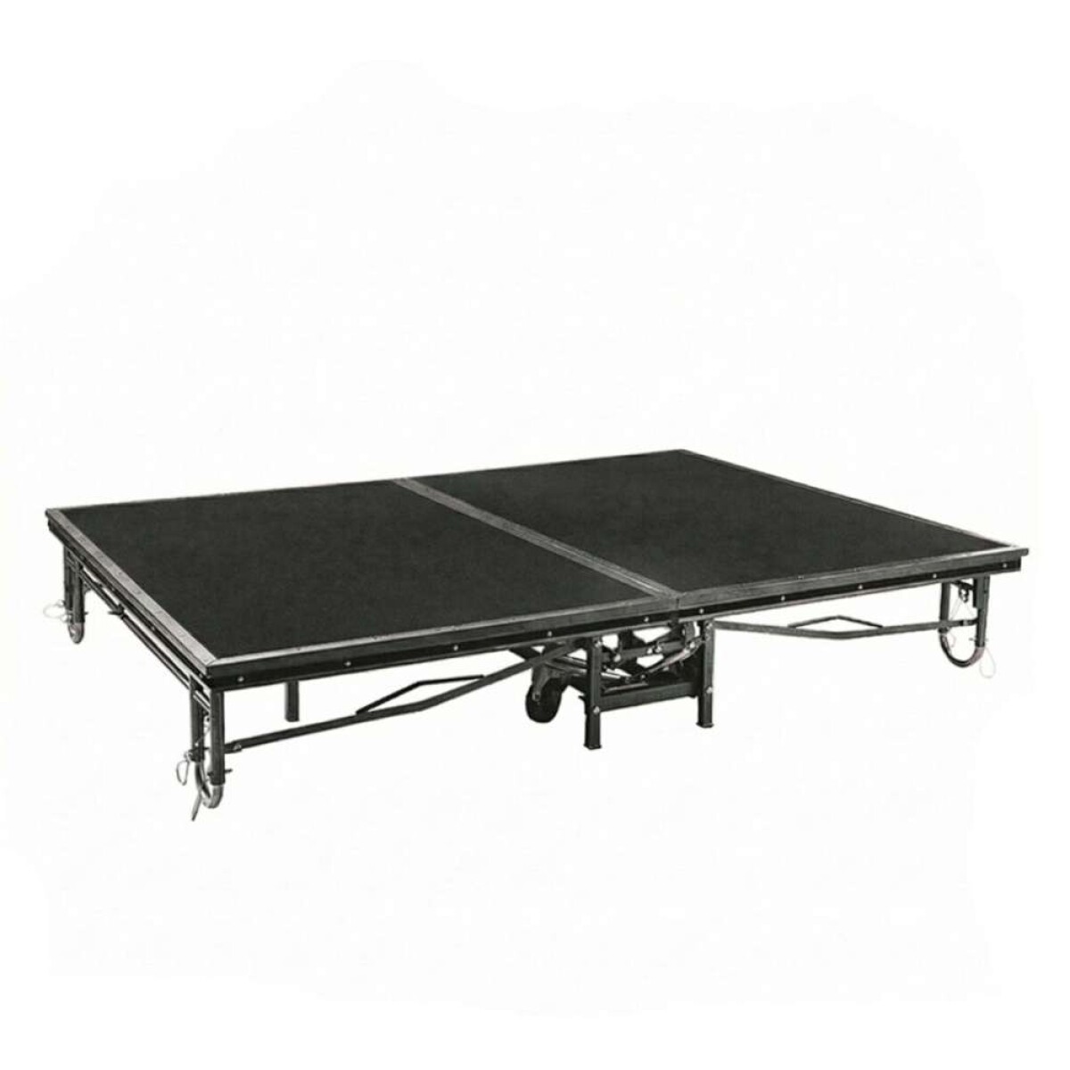 Mesa Escenario Pls Stage 1,22 X 2,44 Mts - Negro 