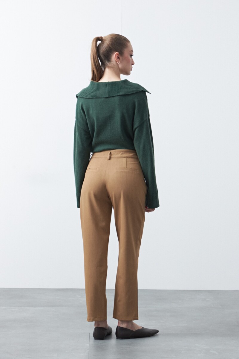 PANTALON PAISLEY Camel