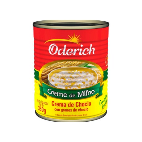 ENLATADO CREMA DE CHOCLO ODERICH 200GRS ENLATADO CREMA DE CHOCLO ODERICH 200GRS