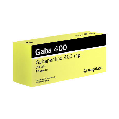 GABA 400 mg 20 Cápsulas | Relajante Natural y Reductor de Estrés GABA 400 mg 20 Cápsulas | Relajante Natural y Reductor de Estrés