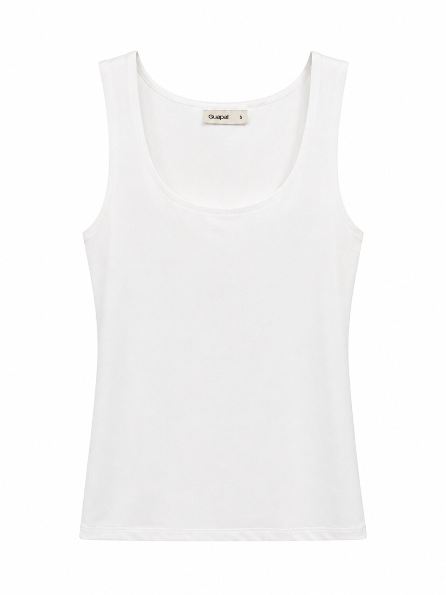 MUSCULOSA LUSA - BLANCO 