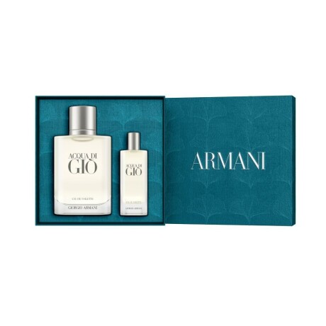 Set Giorgio Armani Perfume Acqua Di Gió Edt 100 Ml + Edt 15 Ml Set Giorgio Armani Perfume Acqua Di Gió Edt 100 Ml + Edt 15 Ml