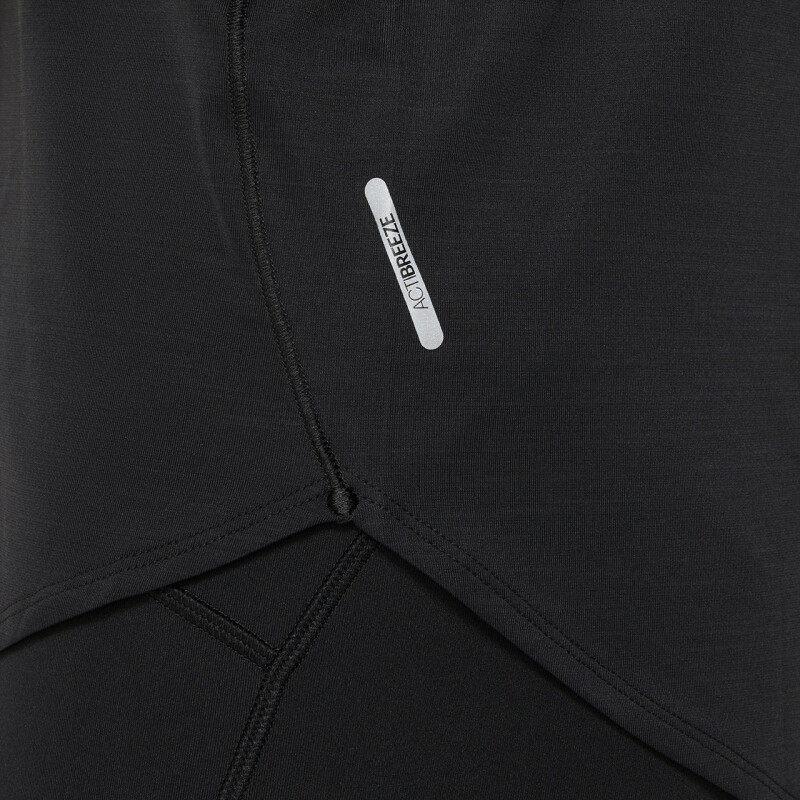 Polo Running Road SS Top Mujer Performance Black