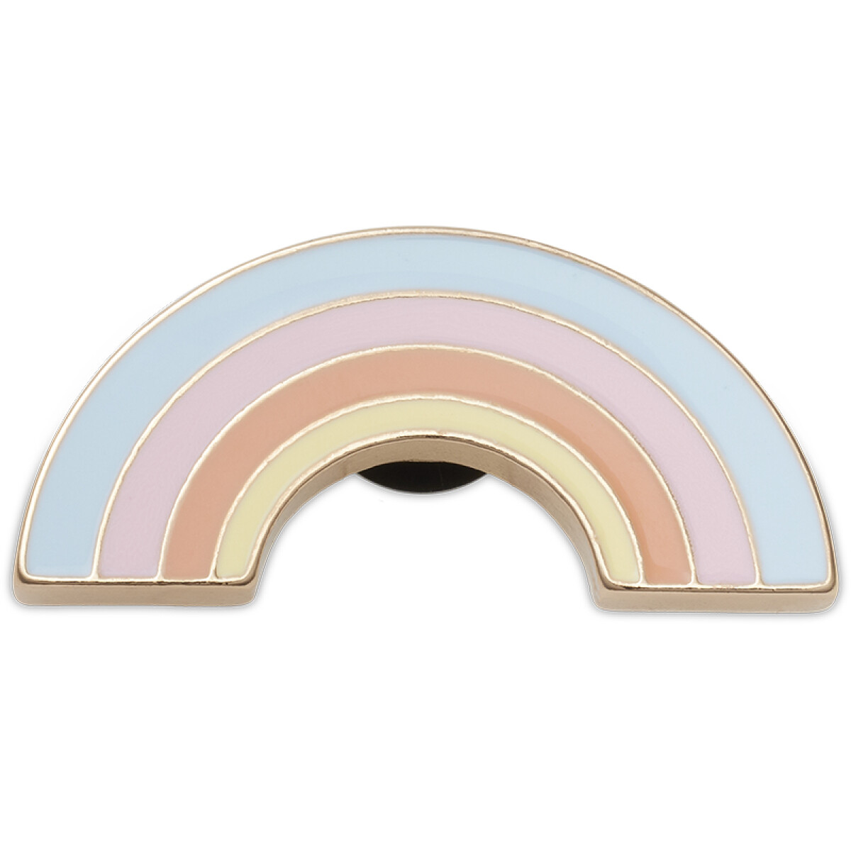 Jibbitz™ Charm Gold Pastel Rainbow - Multicolor 