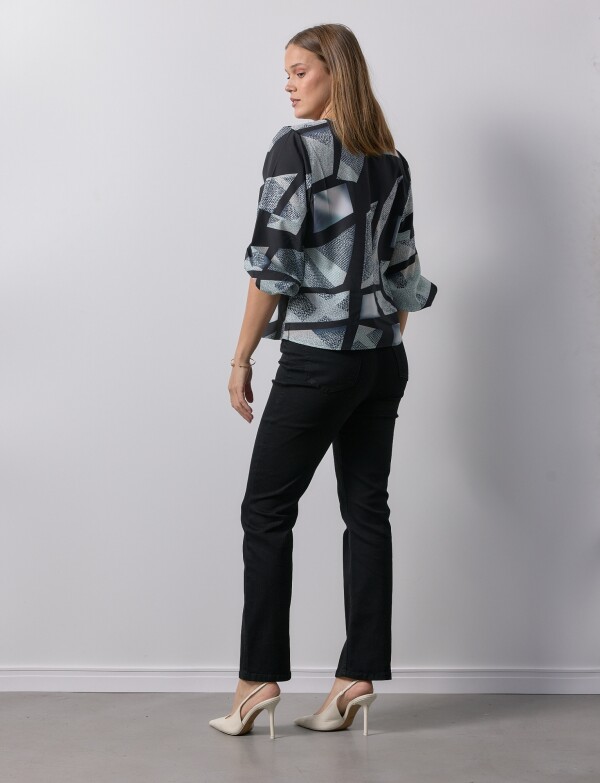 Blusa Mga Balloon MULTI/NEGRO