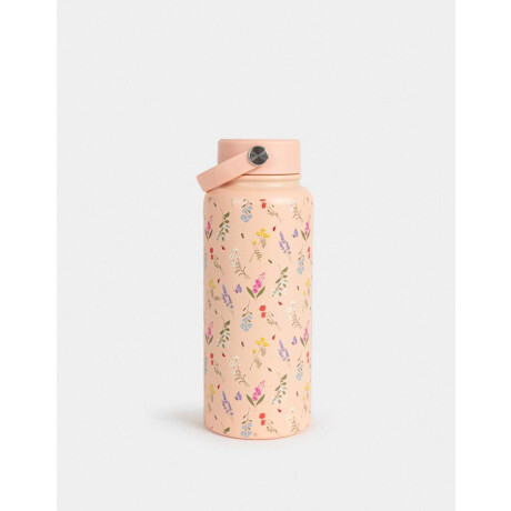 Botella De Acero Inoxidable De 900ml Rosa Claro