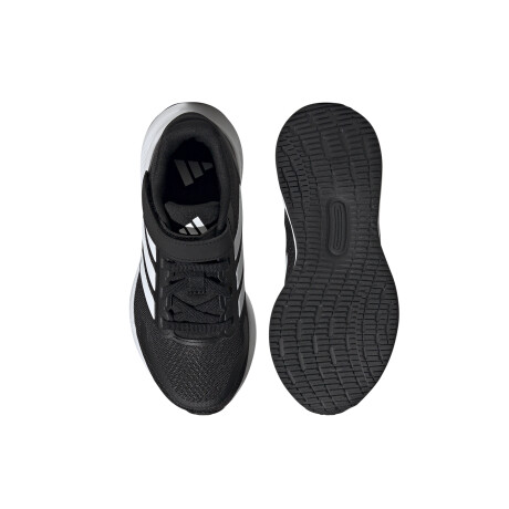 Championes adidas Runfalcon 5 de niño Black White