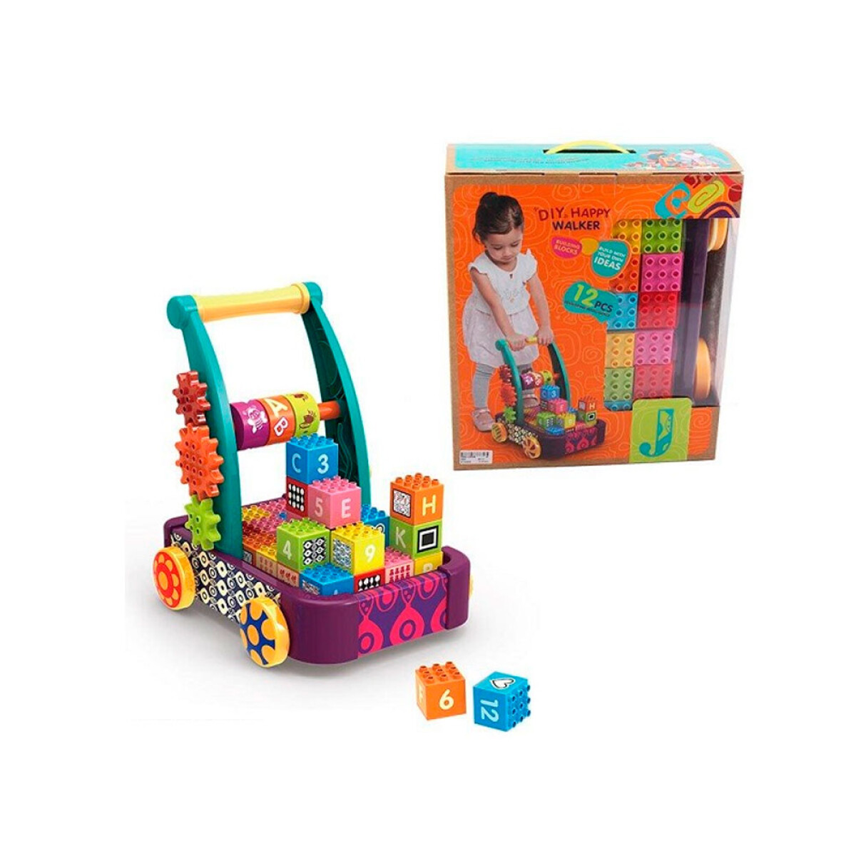 CAMINADOR HAPPY CON BLOQUES - UNICO 