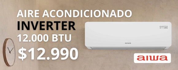 Aire Acondicionado AIWA12000 inverter