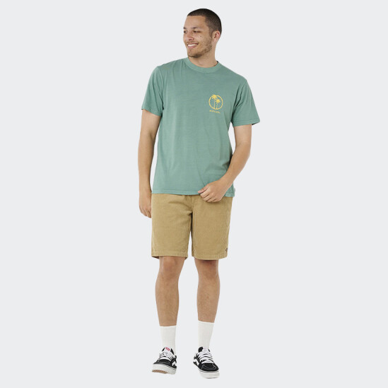 Remera Rip Curl Mod Cali Two Palms Verde