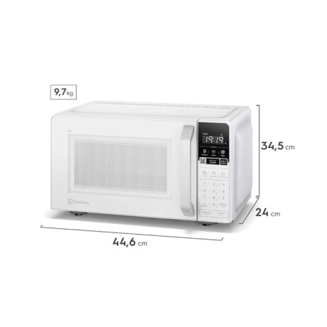 Microondas Electrolux Efficient 20L ME20AW Blanco