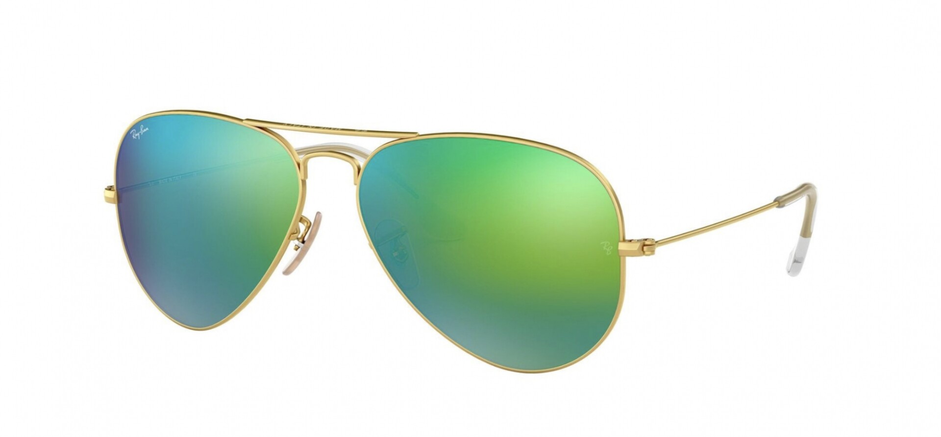 Ray-Ban Aviador 3025 - Dorado y Verde 