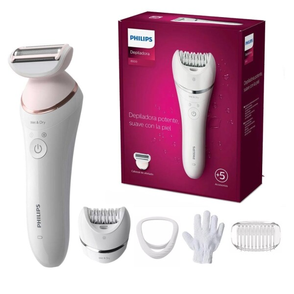 Depiladora Philips Bre712/00 + 5 Accesorios DEPILADORA PHILIPS BRE712/00
