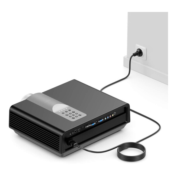 Cable De Poder Schuko Pc Monitor 1,5 Metros Power Cable De Poder Schuko Pc Monitor 1,5 Metros Power