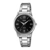 Reloj Casio LTP1303DD 1AVDF para dama con correa de acero Negro