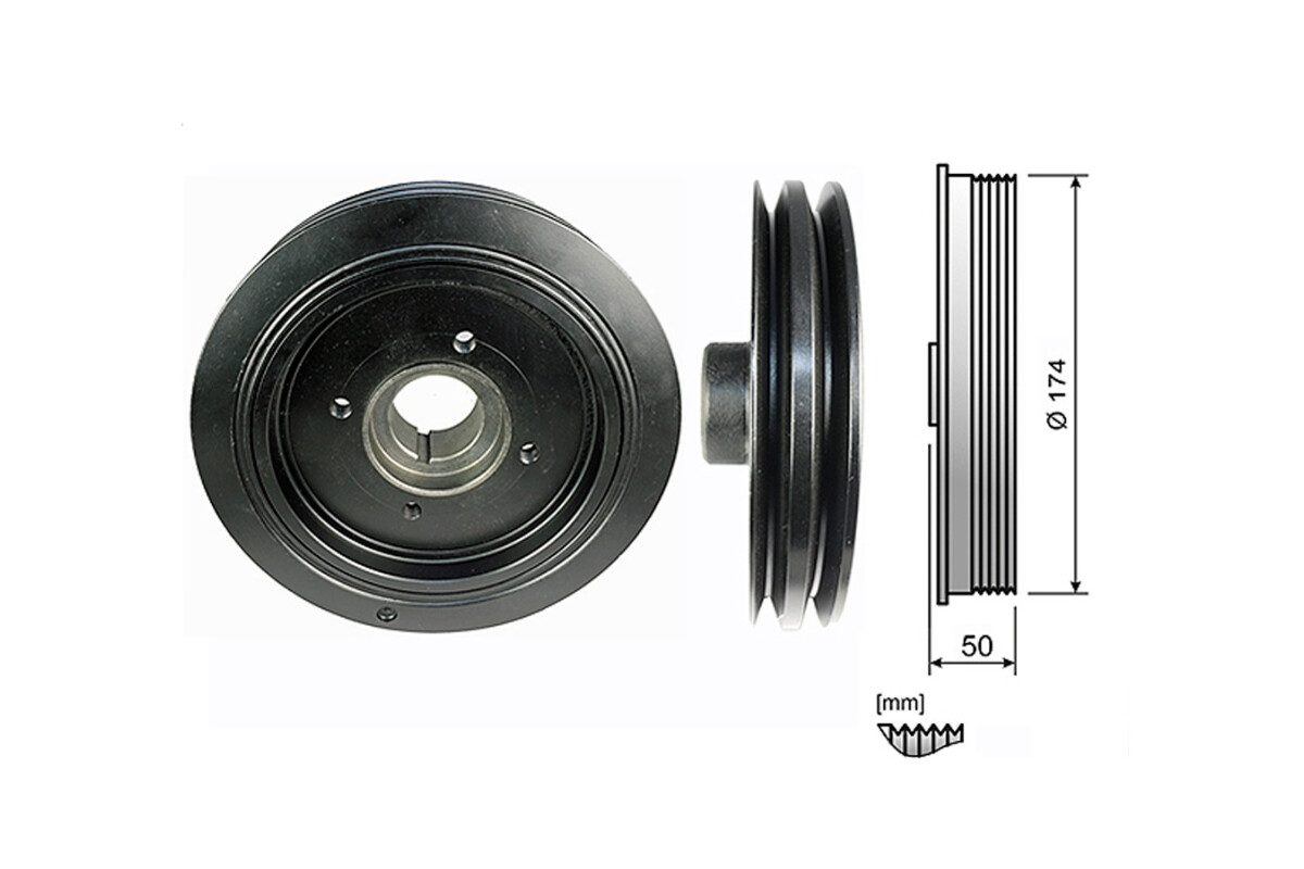 Polea Damper Polea Damper