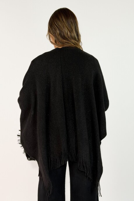 RUANA RAVELA Negro