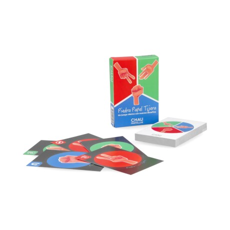 Juego de Cartas Piedra Papel o Tijera 001