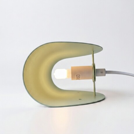 ARTEFACTO DECORATIVO DE PARED BEND Luminaria De Pared Band Verde