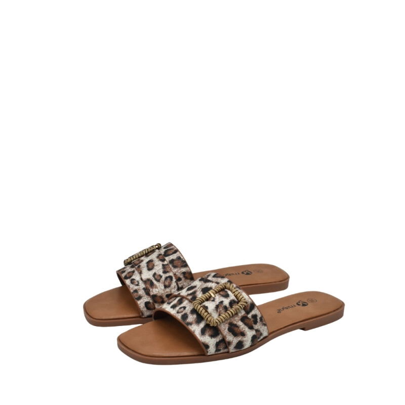 Sandalia de Dama Mayra LEOPARD