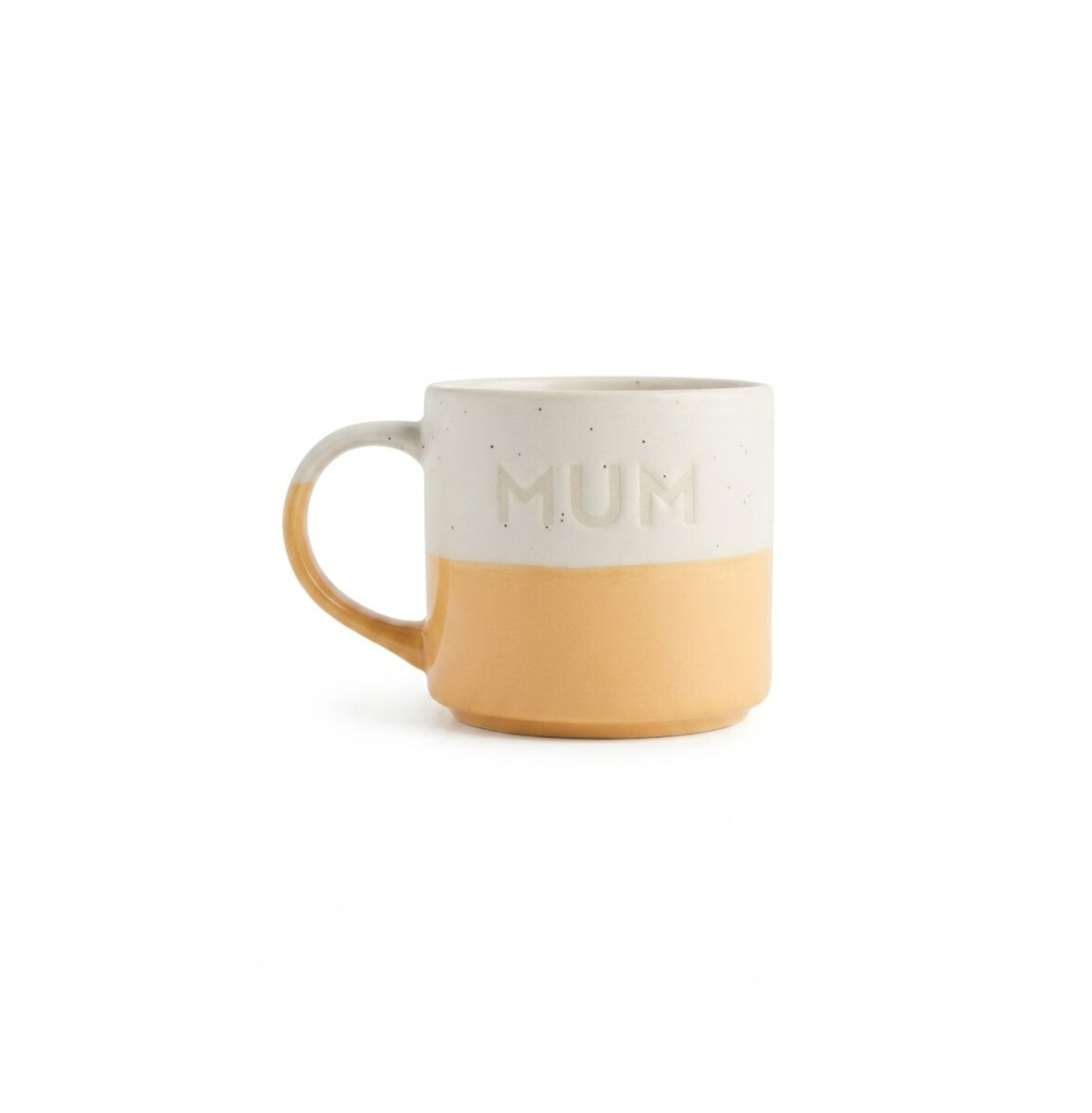 Set de Tazas de Cerámica MUM & DAD - Amarillo 