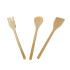 Utensilios De Cocina Bamboo x3 pcs 30cm Utensilios De Cocina Bamboo X3 Pcs 30cm