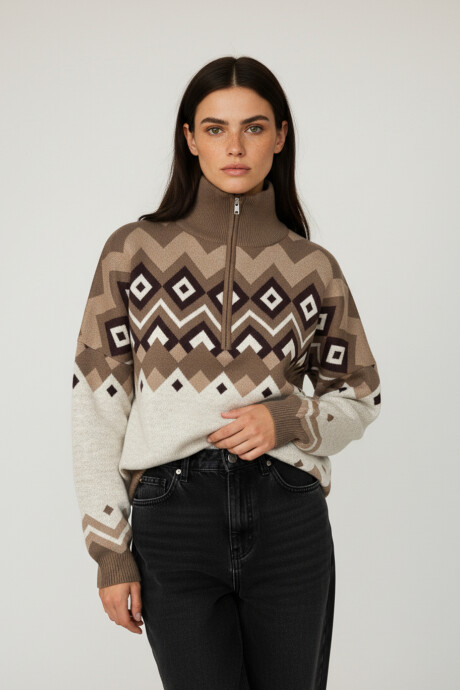 Sweater Fulvu Estampado 1