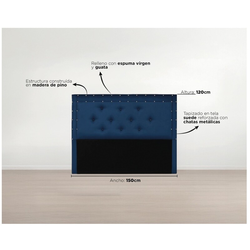 Conjunto Dormitorio Levane14 + Respaldo + Box + Mesas De Luz Conjunto Dormitorio Levane14 + Respaldo + Box + Mesas De Luz