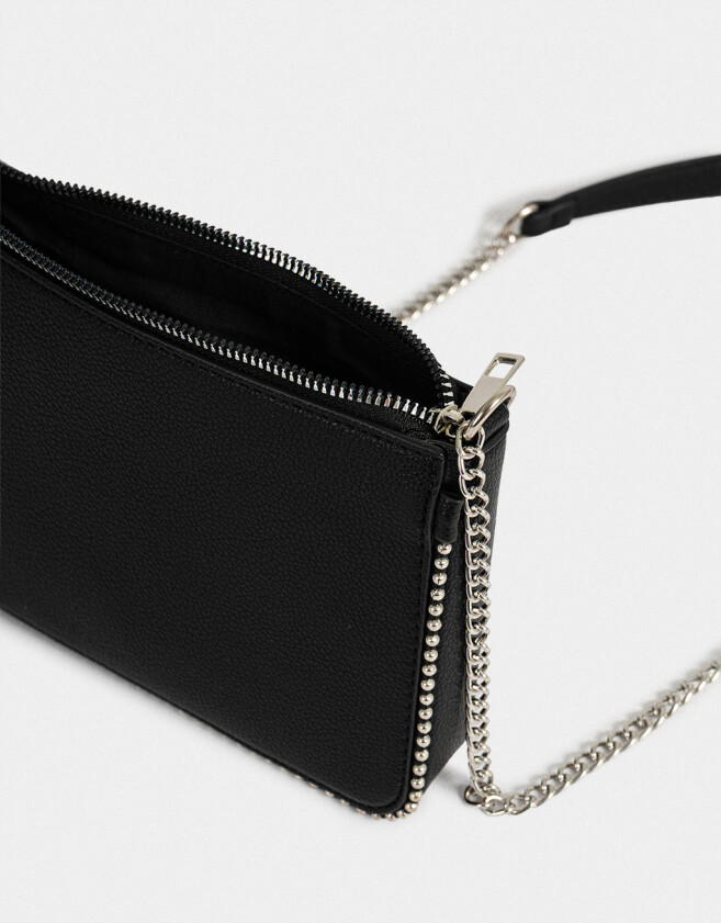 Bandoleras Metálico Bandolera Con Tachas - Negro