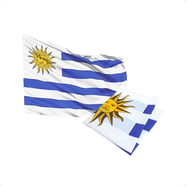 Bandera De Uruguay 145cm x 90cm Bandera De Uruguay 145cm x 90cm