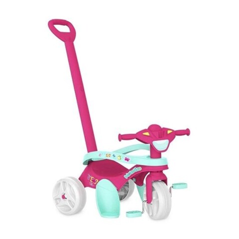 Triciclo Mototico Paseo y Pedal (Rosa) 693 Triciclo Mototico Paseo y Pedal (Rosa) 693