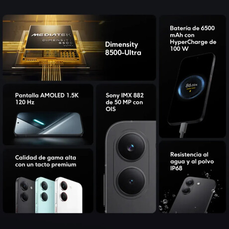 Celular Xiaomi Poco X8 Pro 5G 512GB 12GB Black Celular Xiaomi Poco X8 Pro 5G 512GB 12GB Black