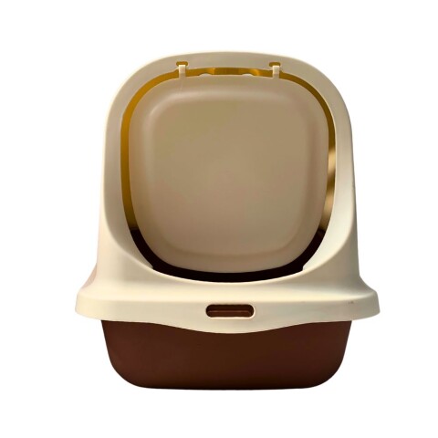Baño Sanitario Cerrado Beige 45 cm Baño Sanitario Cerrado Beige 45 cm