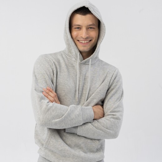 Canguro Menpi Alta Calidad Moda Hombre Deportivo Gris S/C