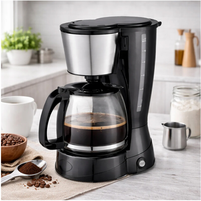 CAFETERA KASSEL 12 TAZAS INOX ANTI GOTEO CAFETERA KASSEL 12 TAZAS INOX ANTI GOTEO