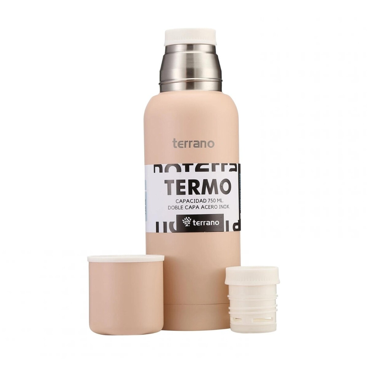 Termo Terrano 750ML Premium Slim - ROSA 