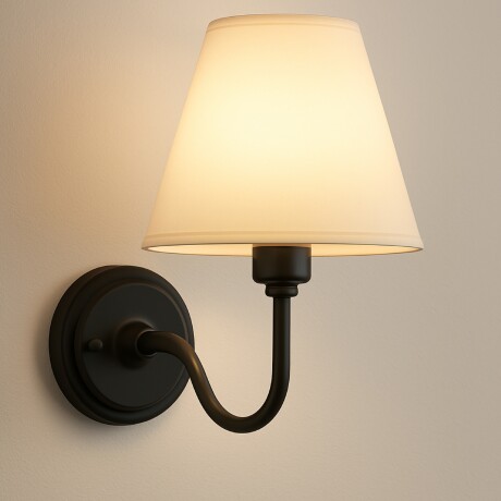 Lampara de Pared Classic Artefacto Para Pared Classic Negro