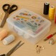 Caja organizadora 17,6 x 12,3 x 6,7 cm TRANSPARENTE