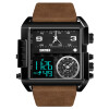 Reloj Skmei 1391BKBN Dual Time para Hombre Marrón Reloj Skmei 1391bkbn Dual Time Para Hombre Marrón